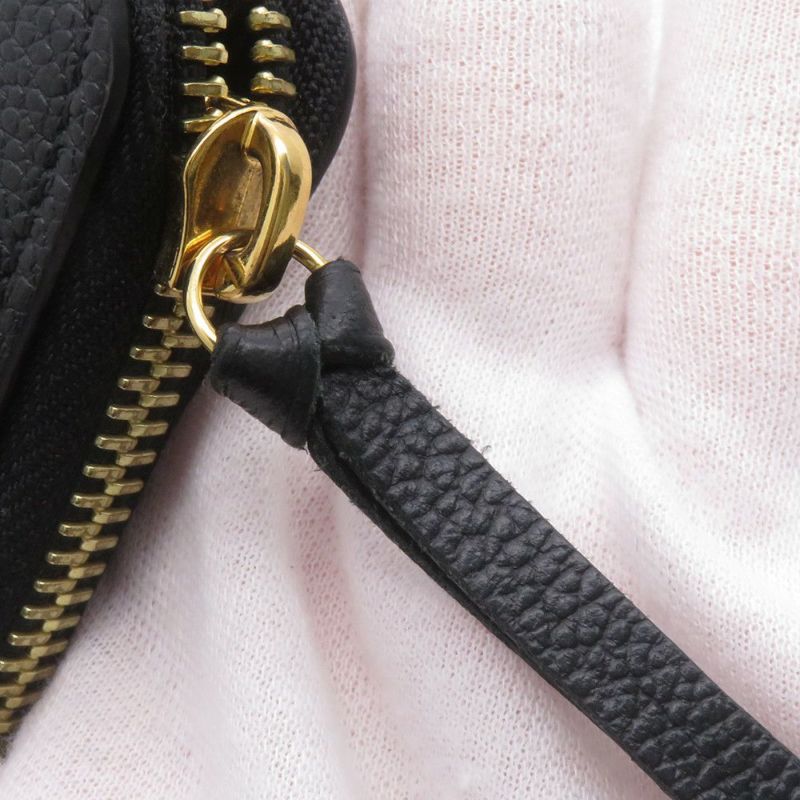 ルイヴィトン 長財布 モノグラム・アンプラント ポルトフォイユ・クレマンス M82338 LOUIS VUITTON 黒 ブラック
