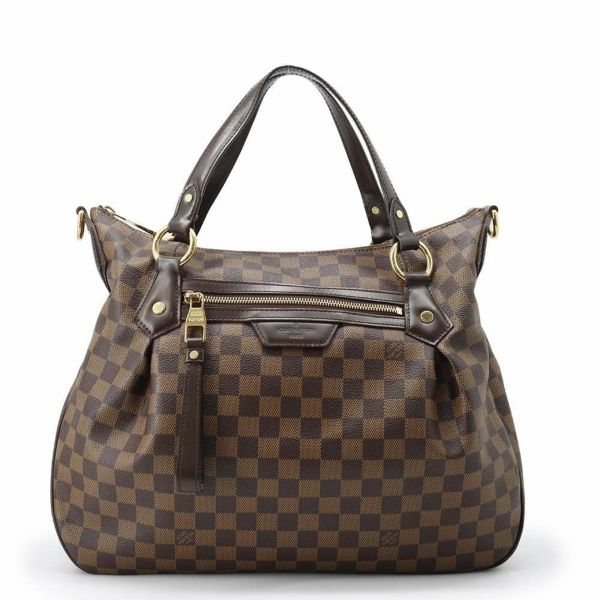 ルイヴィトン ハンドバッグ ダミエ・エベヌ イーヴォラMM N41131 LOUIS VUITTON 2Wayショルダーバッグ