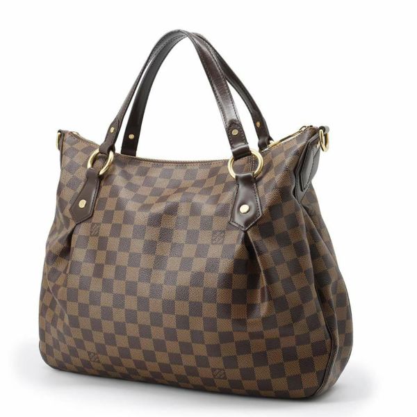 ルイヴィトン ハンドバッグ ダミエ・エベヌ イーヴォラMM N41131 LOUIS VUITTON 2Wayショルダーバッグ