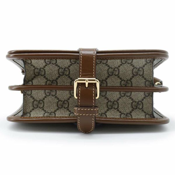 グッチ ショルダーバッグ インターロッキングG付きミニクロスボディ GGスプリーム 671620 GUCCI