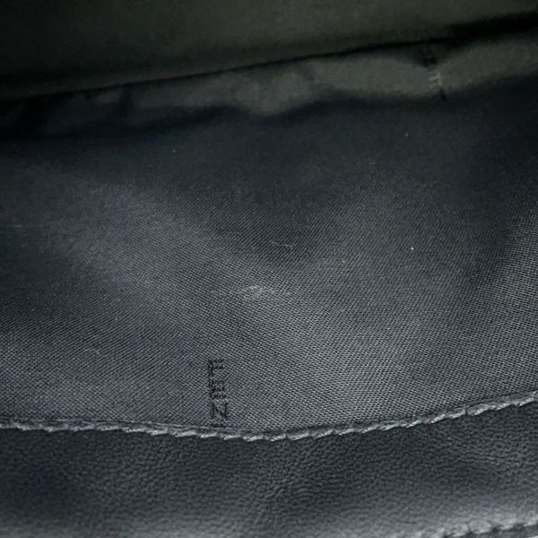 フェンディ ショルダーバッグ FFモチーフ バゲット ラムスキン 8BR600 FENDI 2way ブラック