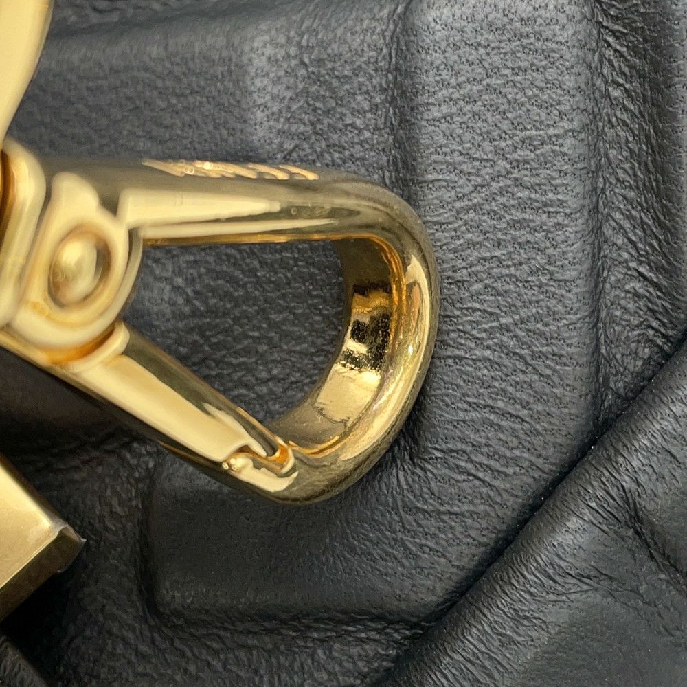 フェンディ ショルダーバッグ FFモチーフ バゲット ラムスキン 8BR600 FENDI 2way ブラック