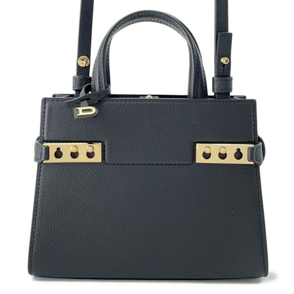 DELVAUX デルボー タンペート クリア ハンドバッグ ネイビー レディース タンペート ネイビー（紺）系 DELVAUX(デルヴォー) バッグ