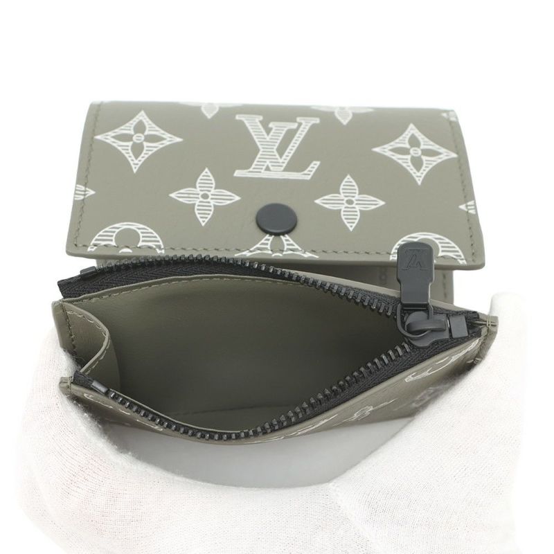 ルイヴィトン 財布 モノグラム・シャドウ ヴィクター・ウォレット M13216 LOUIS VUITTON 三つ折り財布