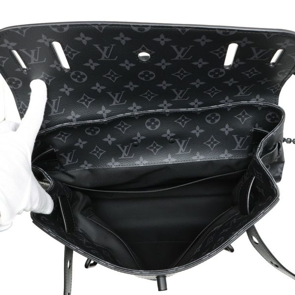 ルイヴィトン ハンドバッグ モノグラム・エクリプス スティーマーPM M44731 2way 黒 ブラック