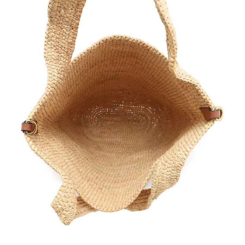 ロエベ ハンドバッグ スリットバッグ ミニ ラフィア A685453X07 LOEWE 2wayショルダー カゴバッグ