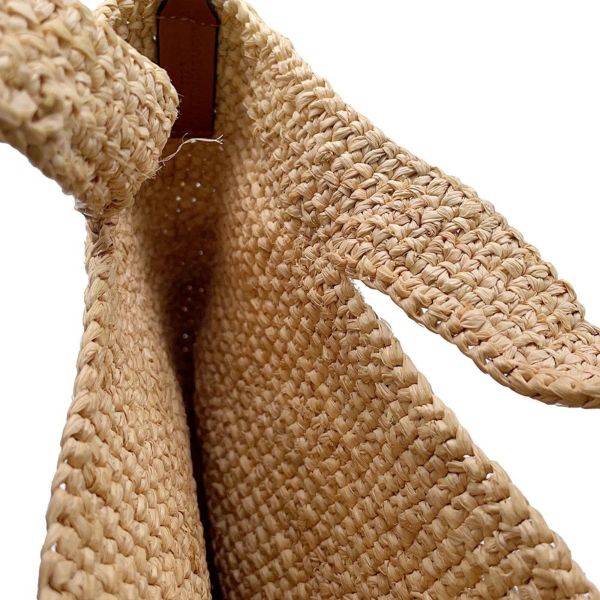 ロエベ ハンドバッグ スリットバッグ ミニ ラフィア A685453X07 LOEWE 2wayショルダー カゴバッグ