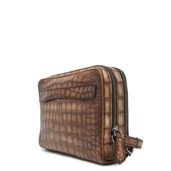 ベルルッティ クラッチバッグ プチジュール クロコダイル Berluti セカンドバッグ