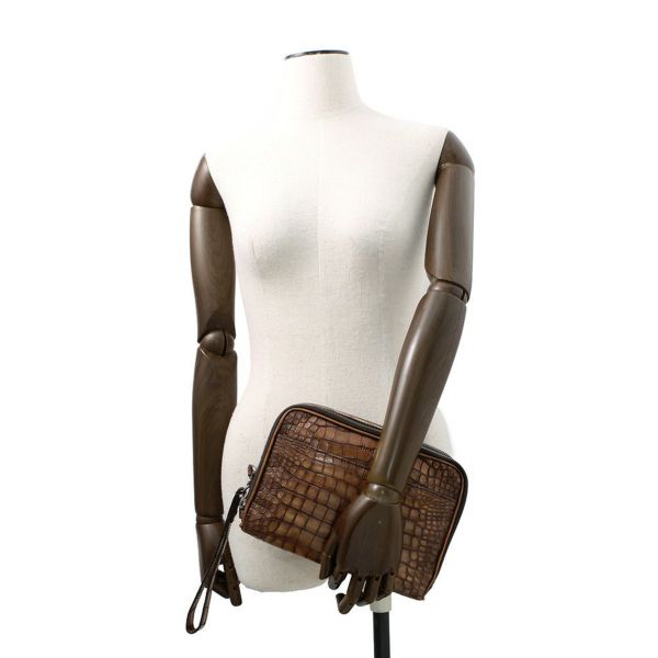 ベルルッティ クラッチバッグ プチジュール クロコダイル Berluti セカンドバッグ