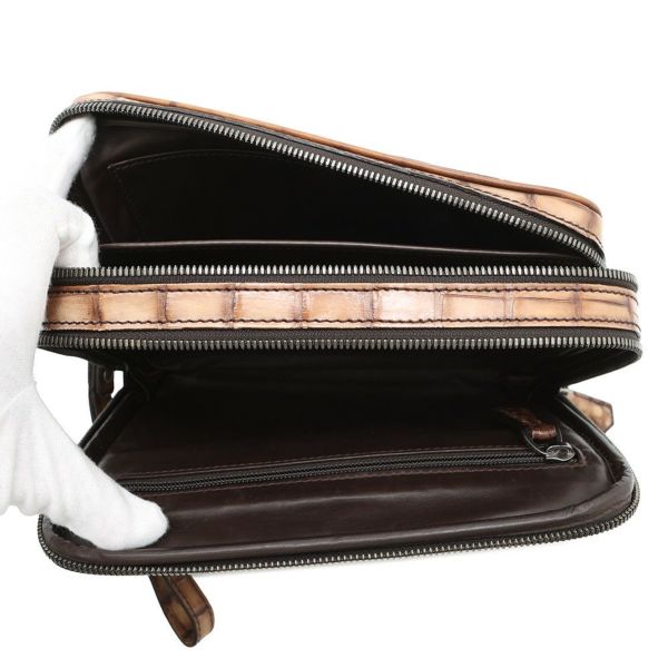 ベルルッティ クラッチバッグ プチジュール クロコダイル Berluti セカンドバッグ