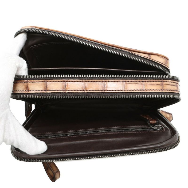 ベルルッティ クラッチバッグ プチジュール クロコダイル Berluti セカンドバッグ