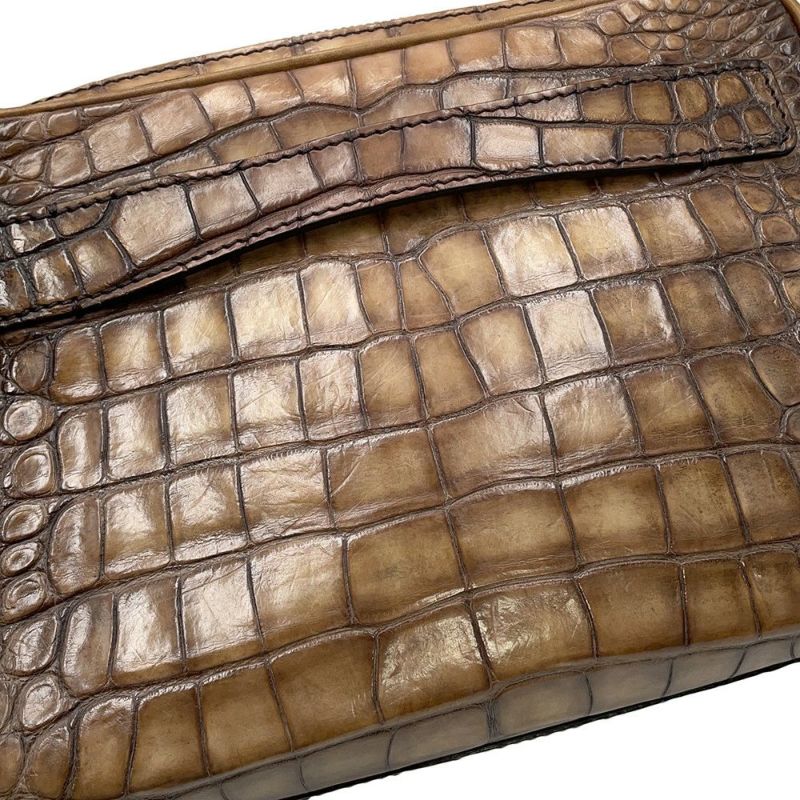ベルルッティ クラッチバッグ プチジュール クロコダイル Berluti セカンドバッグ