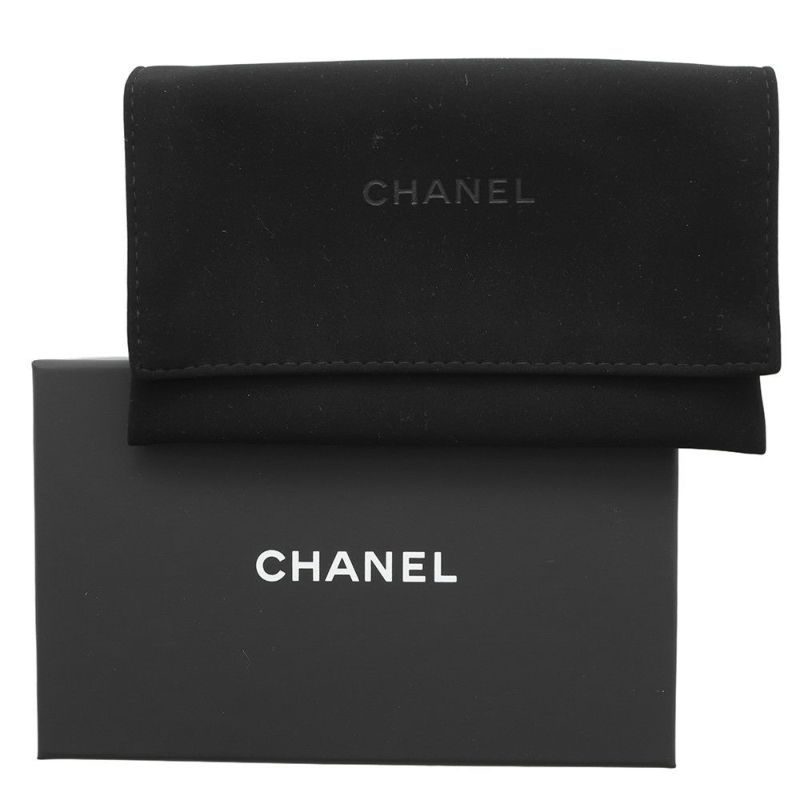 シャネル カードケース クラシック マトラッセ ココマーク キャビアスキン AP0213 CHANEL 定期入れ 名刺入れ パスケース 黒