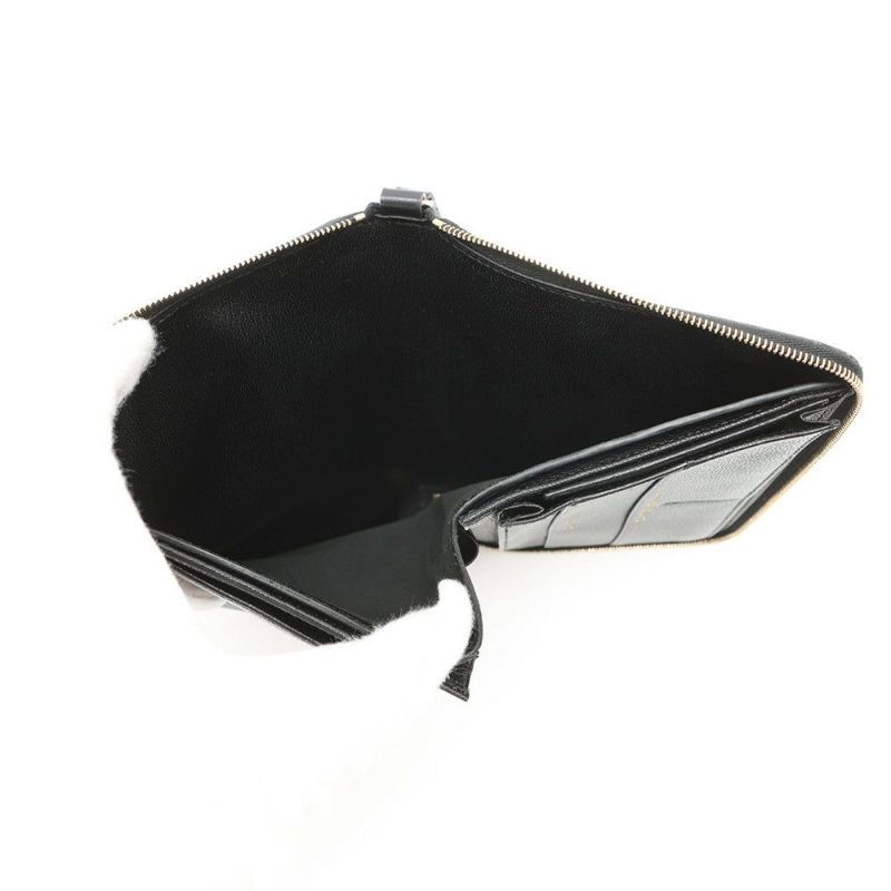 エルメス トラベルケース チャーリー ブラック/ゴールド金具 ボックスカーフ □C刻印 黒