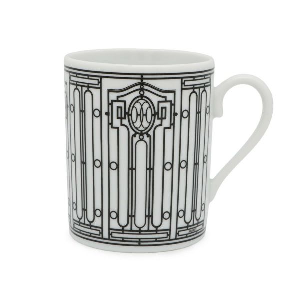 エルメス マグカップ Hデコ アッシュデコ 300ml HERMES 食器 ギフト 白 黒