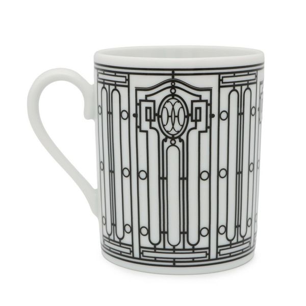 エルメス マグカップ Hデコ アッシュデコ 300ml HERMES 食器 ギフト 白 黒