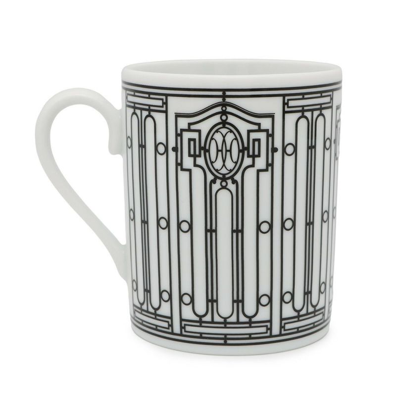 エルメス マグカップ Hデコ アッシュデコ 300ml HERMES 食器 ギフト 白 黒