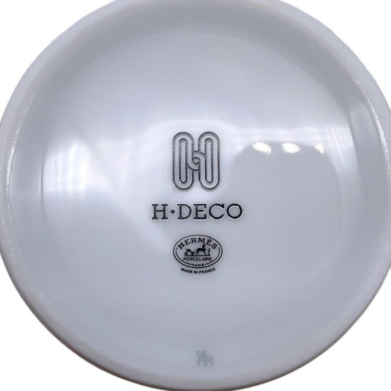 エルメス マグカップ Hデコ アッシュデコ 300ml HERMES 食器 ギフト 白 黒