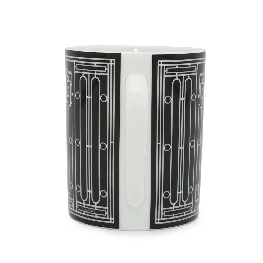 エルメス マグカップ Hデコ アッシュデコ 300ml HERMES 食器 ギフト 白 黒
