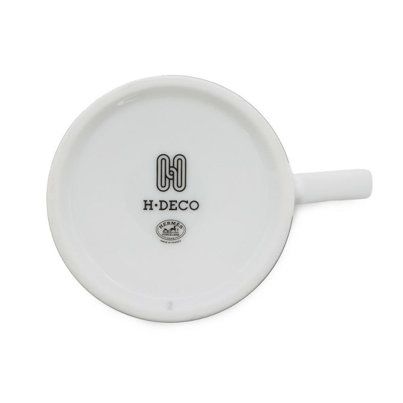 エルメス マグカップ Hデコ アッシュデコ 300ml HERMES 食器 ギフト 白 黒