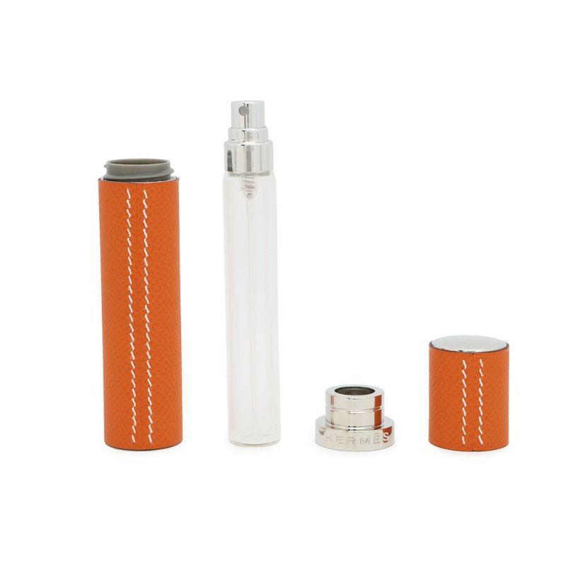 エルメス アトマイザー レフィラブル オレンジ/シルバー金具 エプソン 10ml HERMES 香水