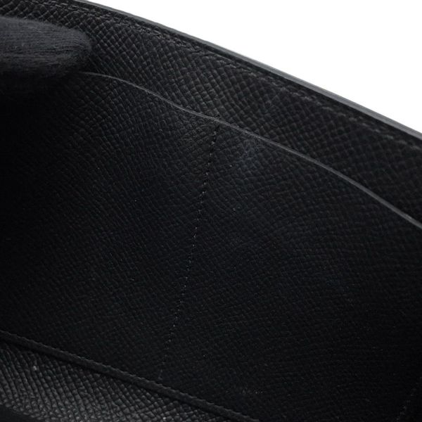 エルメス ケリーウォレット ロング トゥーゴー ブラック/ゴールド金具 エプソン W刻印 HERMES 黒