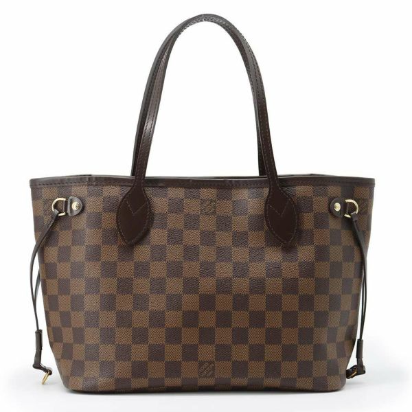 ルイヴィトン トートバッグ ダミエ・エベヌ ネヴァーフルPM N41359 LOUIS VUITTON ハンドバッグ