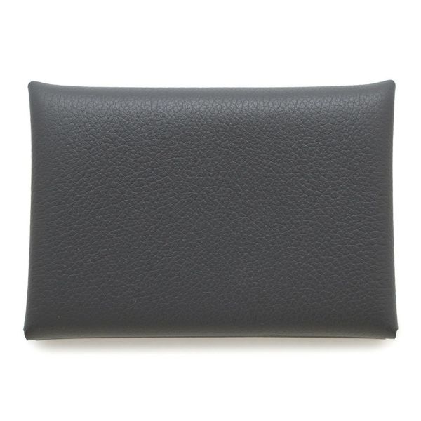 エルメス コインケース カルヴィ デュオ アルドワーズ/シルバー金具 エバーカラー W刻印 財布