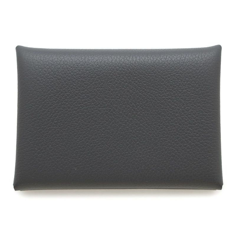 エルメス コインケース カルヴィ デュオ アルドワーズ/シルバー金具 エバーカラー W刻印 財布