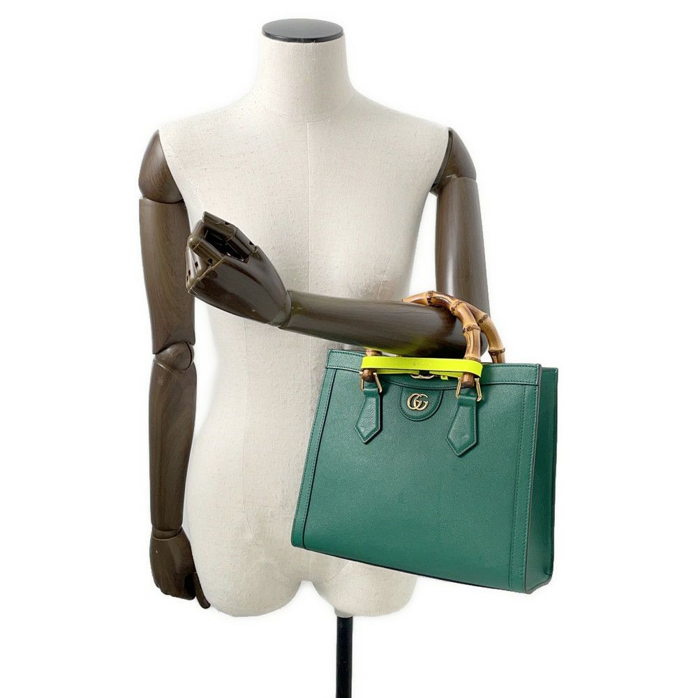 グッチ ハンドバッグ ダイアナ スモール バンブーハンドル 660195 GUCCI 2way