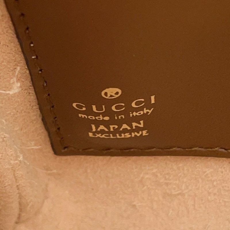 グッチ ハンドバッグ GGスプリーム ホリデーコレクション バタフライ チェーンポーチ PVC 456866 GUCCI 蝶