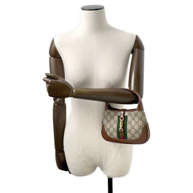 グッチ ハンドバッグ GGスプリーム ジャッキー1961 ミニ ホーボーバッグ 637092 GUCCI 2way