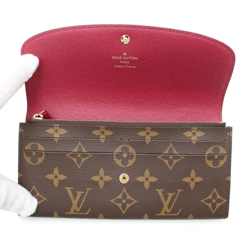 ルイヴィトン 長財布 モノグラム ポルトフォイユ・エミリー M60697 LOUIS VUITTON ヴィトン 財布