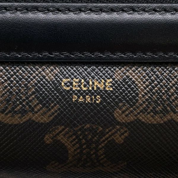 セリーヌ ポーチ トリオンフ トイレットポーチ PVC 10D502BTB 38NO CELINE 小物入れ