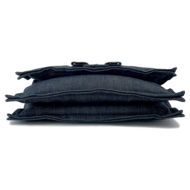 サルヴァトーレ・フェラガモ ショルダーバッグ VIVA BOW ビバ ボウ ヴァラリボン デニム GG-210363 Ferragamo