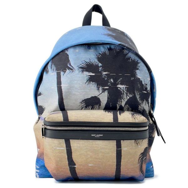 サンローランパリ バックパック シティ CITY プリント ナイロン 534967 SAINT LAURENT PARIS リュックサック