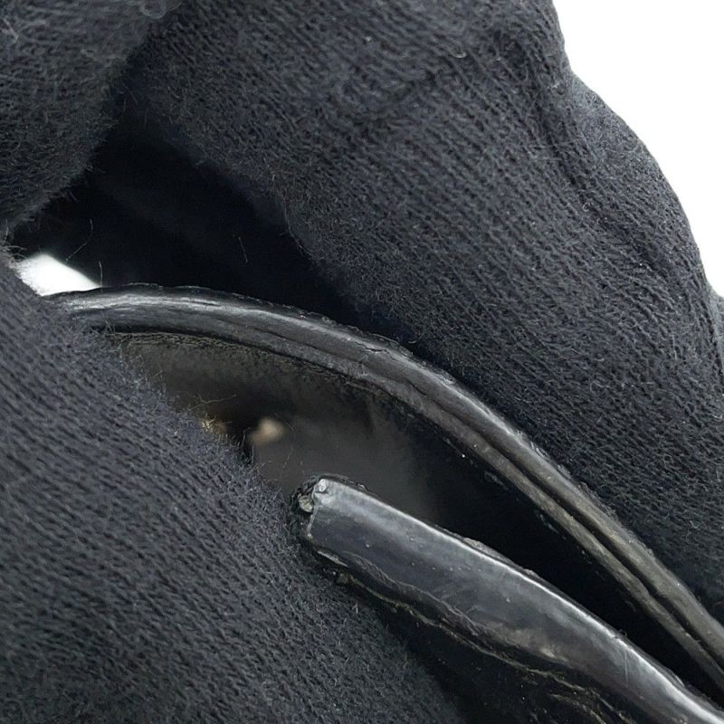 グッチ チェーンショルダーバッグ EMILY エミリー マイクログッチシマレザー タッセル付き 449636 GUCCI 黒 アウトレット品