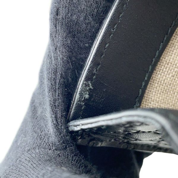 グッチ チェーンショルダーバッグ EMILY エミリー マイクログッチシマレザー タッセル付き 449636 GUCCI 黒 アウトレット品