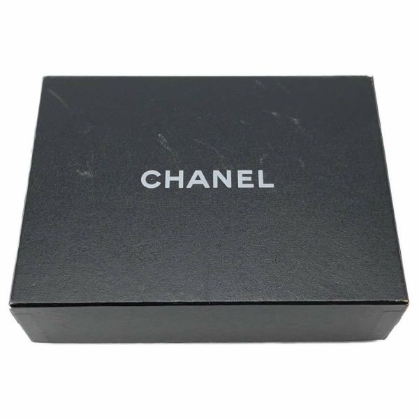 シャネル チェーンショルダーバッグ ラパウザ Vステッチ レザー CHANEL バッグ 黒