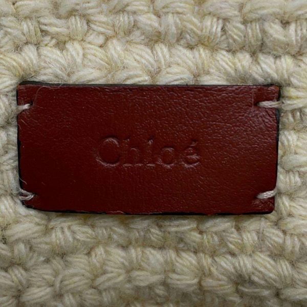 クロエ ショルダーバッグ ウッディ ナノ ニット Chloe バッグ Woody ミニバッグ