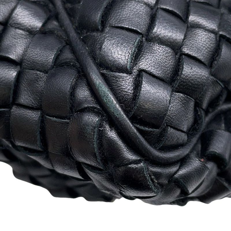 ボッテガヴェネタ トートバッグ イントレチャート レザー BOTTEGA VENETA バッグ 黒