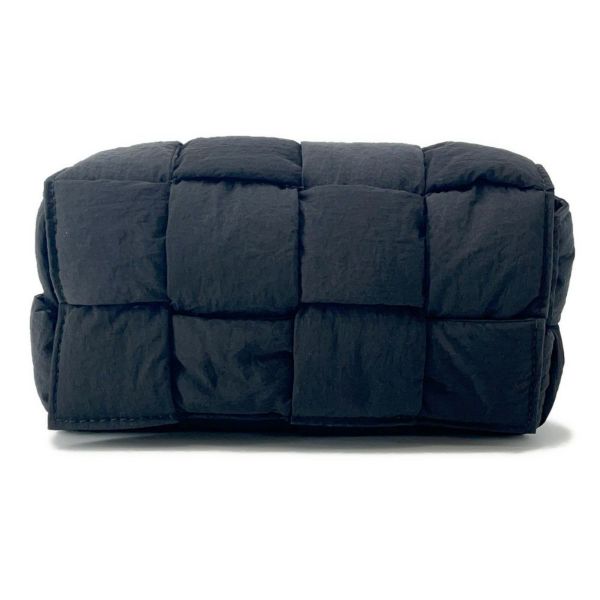 ボッテガヴェネタ ボディバッグ パデットカセット ナイロン 679763 BOTTEGA VENETA バッグ 黒