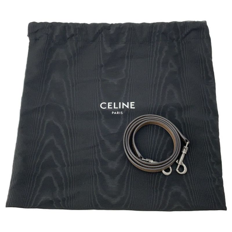 セリーヌ ハンドバッグ ラゲージ ナノショッパー レザー189243 CELINE 2wayショルダー