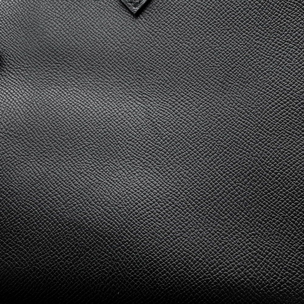 エルメス バーキン30 ブラック/シルバー金具 エプソン □L刻印 HERMES Birkin ハンドバッグ 黒
