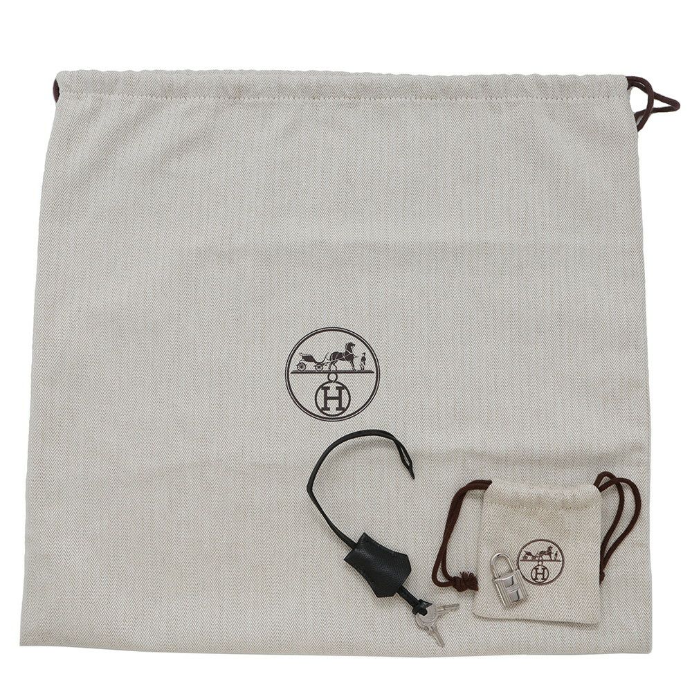 エルメス バーキン30 ブラック/シルバー金具 エプソン □L刻印 HERMES Birkin ハンドバッグ 黒