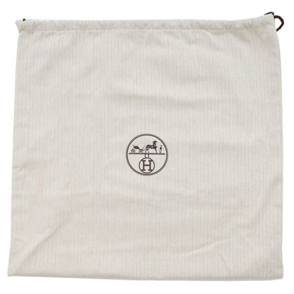 エルメス トートバッグ ガーデンパーティTPM エベンヌ/シルバー金具 ネゴンダ  Y刻印