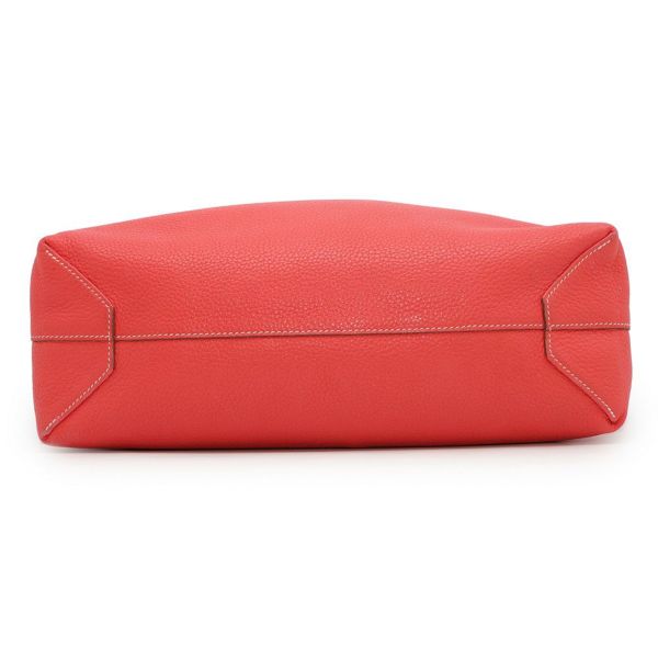 エルメス トートバッグ ドゥブルセンス45 ローズジャイプール/サンギーヌ トリヨンクレマンス □R刻印