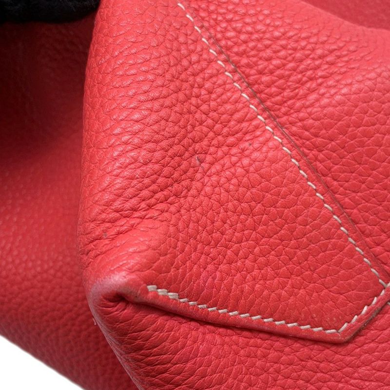 エルメス トートバッグ ドゥブルセンス45 ローズジャイプール/サンギーヌ トリヨンクレマンス □R刻印