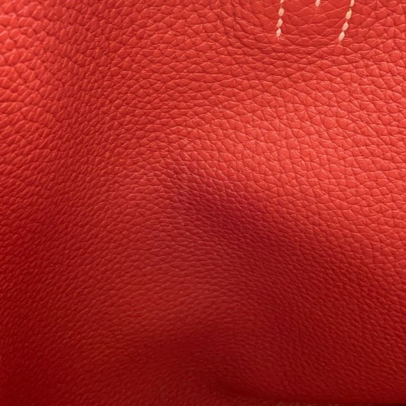 エルメス トートバッグ ドゥブルセンス45 ローズジャイプール/サンギーヌ トリヨンクレマンス □R刻印