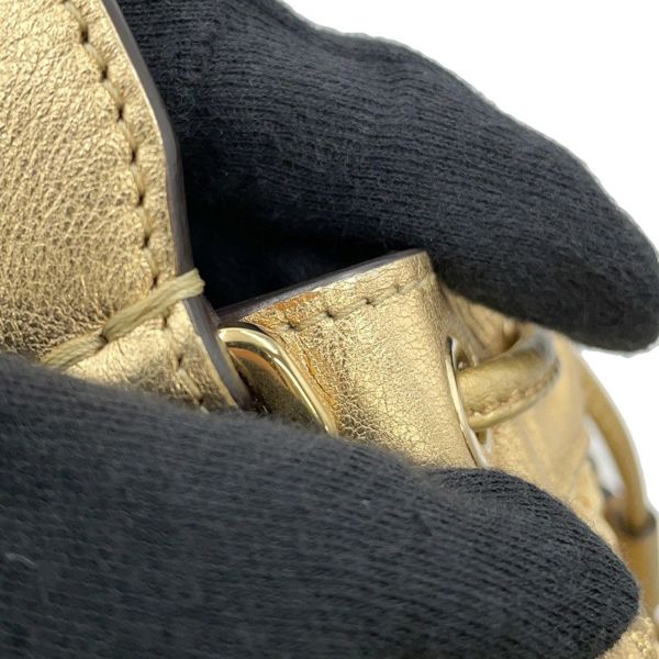 フェンディ ショルダーバッグ ズッカ柄 モン トレゾール ミニ ストロー 8BS010 FENDI 2wayハンドバッグ